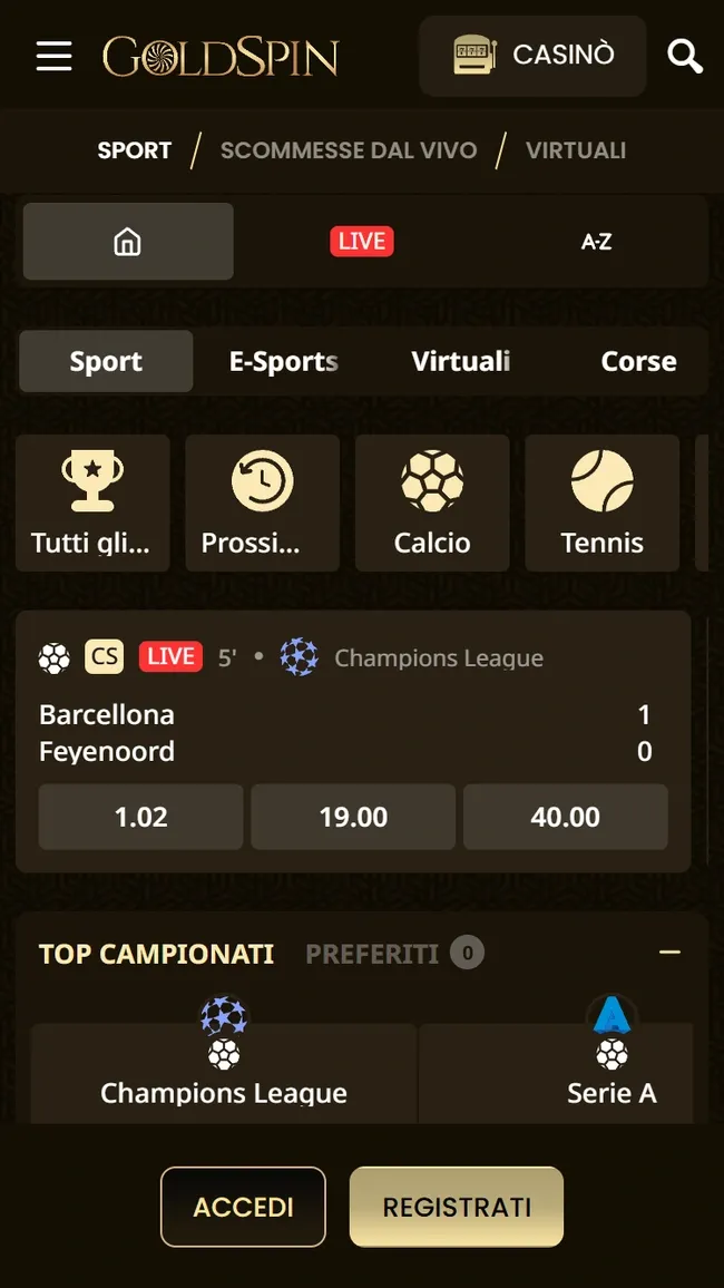 Goldspin Sport